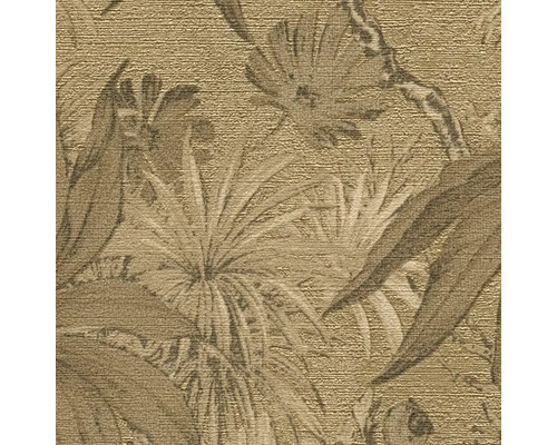 Behang met bladerpatroon