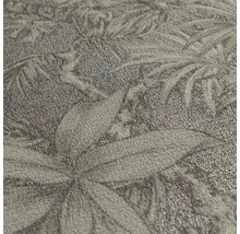 Close-up van een behang met plantenpatroon
