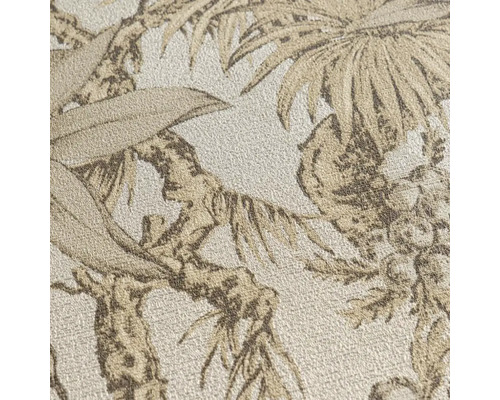 Behang met palmmotief