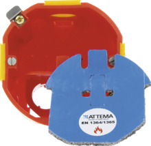 Elektrische installatiedoos met brandwerende manchet