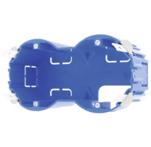 Dubbele inbouwdoos voor de installatie van elektrische apparaten