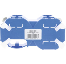 Dubbele hollewanddoos met een diameter van 76 millimeter