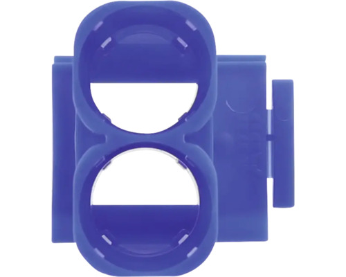 ABB Spruitstuk voor multidoos MD4050 dubbel 16-19 mm blauw 3 stuks Blauwe dubbele clip voor buisbevestiging