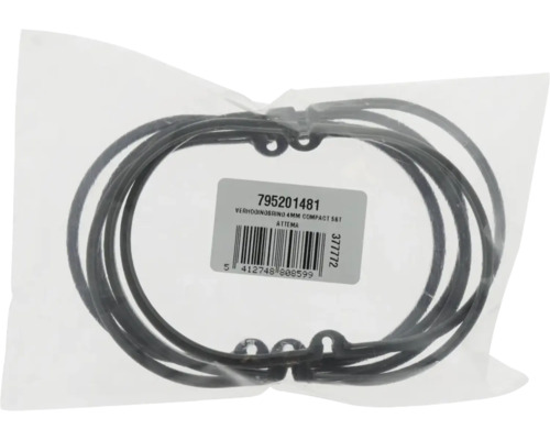 Verpakkingszegel in transparante verpakking