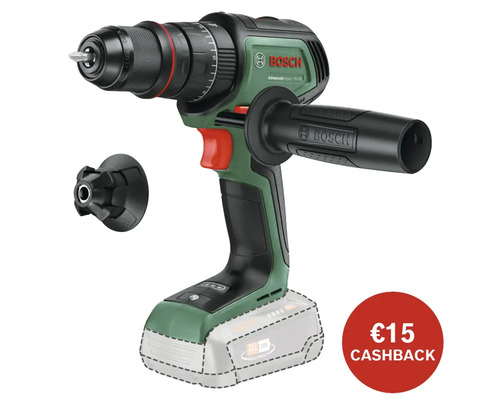 BOSCH Accu klopboor-/schroefmachine AdvancedImpact 18V-80 QuickSnap (zonder accu) **€15,- cashback** Bosch AdvancedImpact 18V-80 accuslagschroevendraaier met accessoires