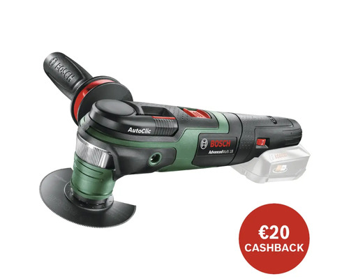 Bosch AdvancedMulti 18 accu multifunctioneel gereedschap