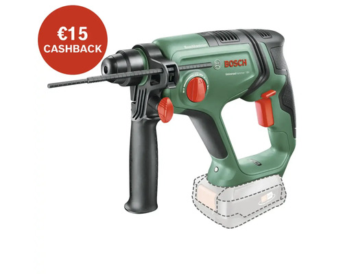 Bosch boorhamer met cashback promotie