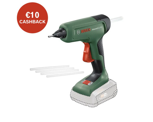 Bosch AdvancedGlue 18V accu lijmpistool met lijmsticks