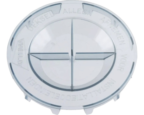 Kunststof afdekking met inspectieluik