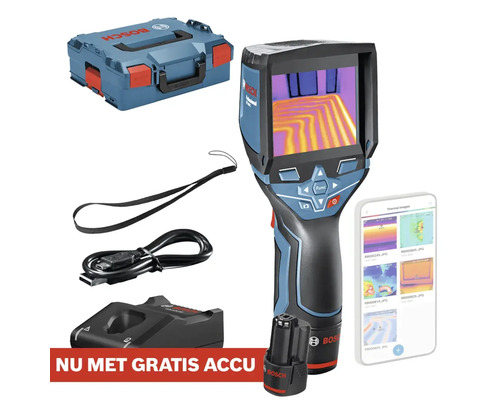 Bosch meettechniek warmtebeeldcamera met accessoires