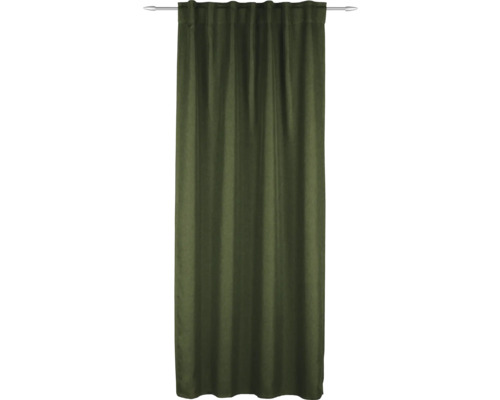Gordijn van stof met plooibandophanging