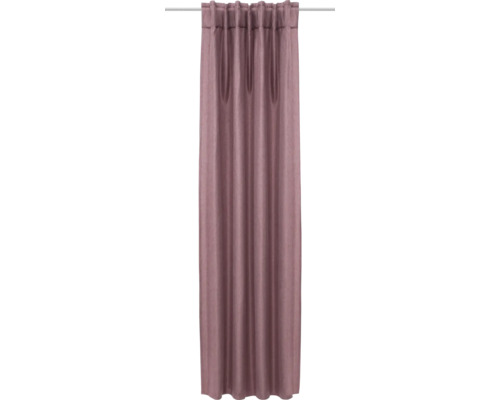 Gordijn verduisterend lichtroze 135x245 cm Gordijn met plooiband