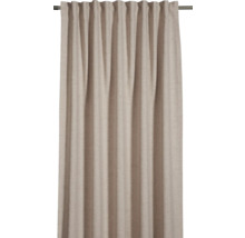 Gordijn van stof met plooiband