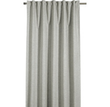 Gordijn met plooibandophanging aan een gordijnroede