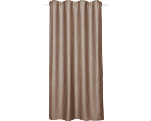 Gordijn van stof met plooibandophanging