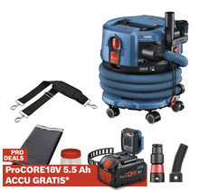 Accuzuiger met accessoires en accu