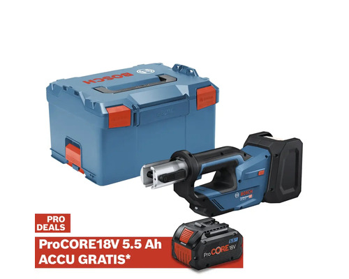Bosch accu pijpsnijder met L-Boxx en accu