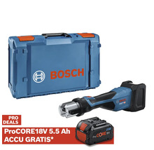 Bosch accu pijpers met gereedschapskoffer en accu