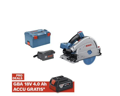 Bosch accucirkelzaag met accessoires en transportkoffer
