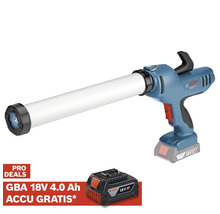 Accu-aangedreven kitpistool van Bosch met accu