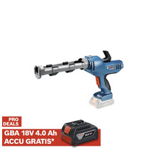 Accu-kitspuit met een extra accu
