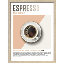 Espressoposter in lijst