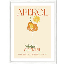 Afbeelding van een Aperol Cocktail in witte lijst