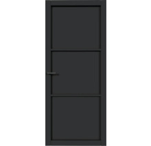 Moderne tuinpoort met handgreep