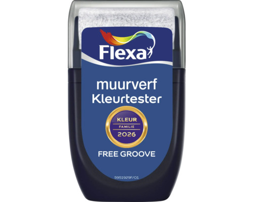 FLEXA Muurverf kleurtester Free Groove 30 ml Flexa muurverf kleurtester