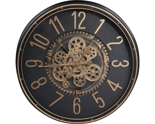 Decoratieve wandklok met tandwielontwerp