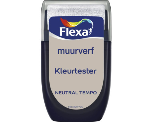 FLEXA Muurverf kleurtester Neutral Tempo 30 ml Flexa muurverf kleurtester Neutral Tempo
