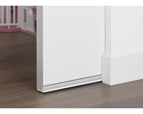 Deur met vloerprofiel voor binnenshuis