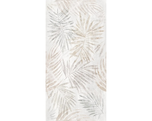 Decoratieve tegel met bladerpatroon