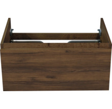 Houten wastafelonderkast voor de badkamer