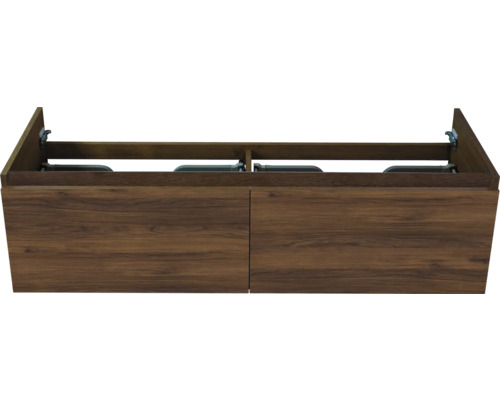 Wastafelonderkast met twee laden