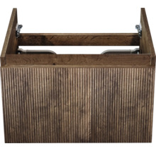 Houten wastafelonderkast