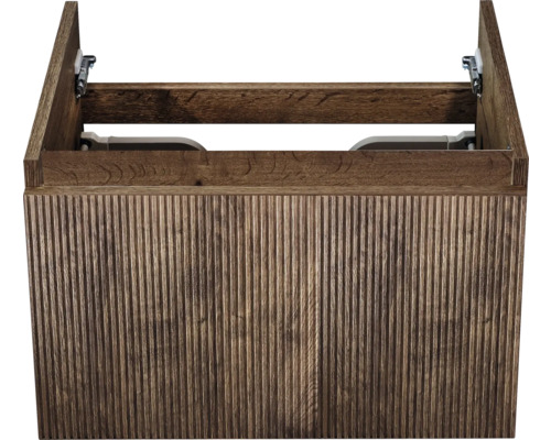 Houten wastafelonderkast