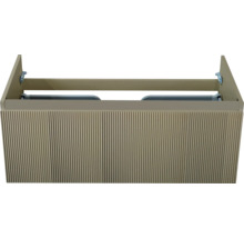 Wastafelonderkast met geribbelde voorkant