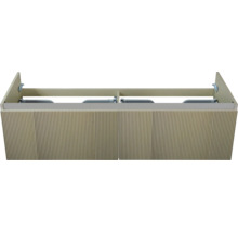 Wastafelonderkast met geribbelde voorkant