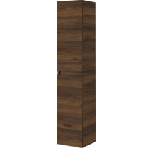 Hoge kast in houten design voor de badkamer