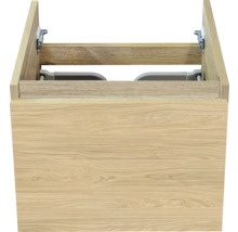 Houten wastafelonderkast