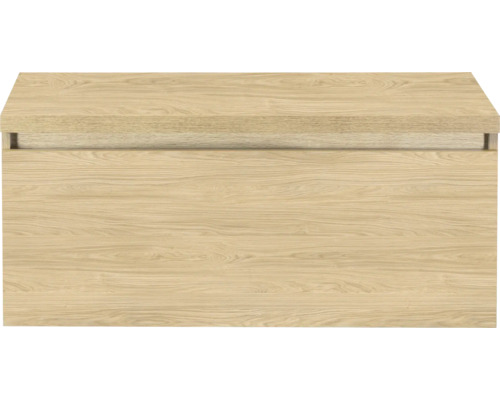 Houten onderkast voor badkamer