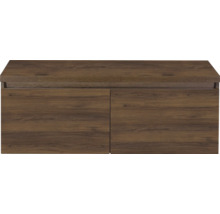 Onderkast met twee deuren in houtlook