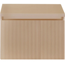 Wastafelonderkast met geribbelde voorkant