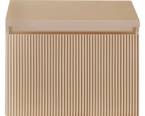 Wastafelonderkast met geribbelde voorkant