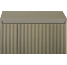 Wastafelonderkast met geribbelde voorkant