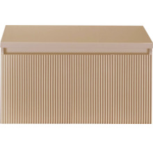 Wastafelonderkast met geribbelde voorkant