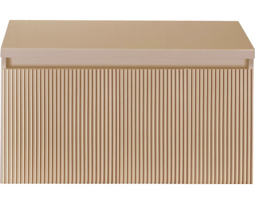 Wastafelonderkast met geribbelde voorkant