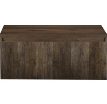 Wastafelonderkast met geribbelde voorkant