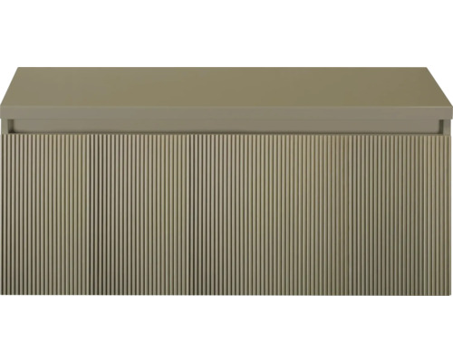 Wastafelonderkast met geribbelde voorkant